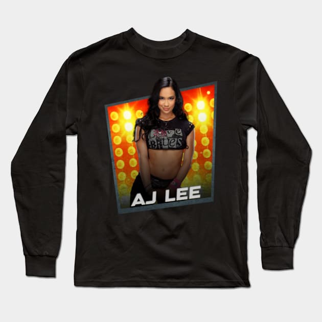 AJ Lee/////Card Game Concept Design Long Sleeve T-Shirt by NYOLONG.ART